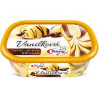 Prima Vanilková příchuť s čokoládovým toppi...