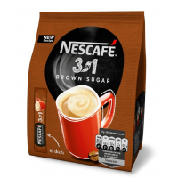 NESCAFÉ 3in1 Brown Sugar, instantní káva, 10 s...