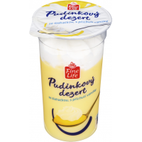 Fine Life Dezert pudinkový vanilka 200g