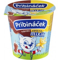 Pribináček dezert vanilka-kakao 125g