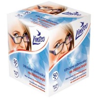 Linteo Vlhčené ubrousky na brýle 50ks/ 1balení