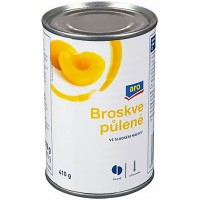 ARO Broskve půlené 410g