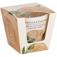 Bartek Svíčka sklo Oriental Wood 115g