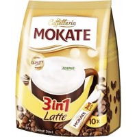 Mokate caffetteria 3v1 latte @10x15g
