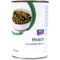 ARO Hrách ve slaném nálevu 400g
