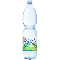 Dobrá voda Neperlivá s příchutí bílé hrozny...