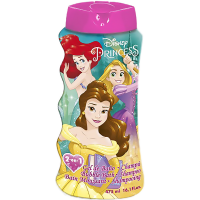 dětský šampon+pěna princess 2v1 475ml