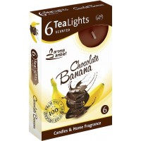 Santo čajová svíčka 6ks Chocolate Banana
