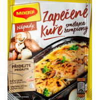 Maggi Nápady Zapečené kuře se žampiony a smet...