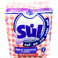 Solné mlýny Sůl jedlá s jódem 1kg