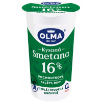 Olma Kysaná smetana 16% 200g