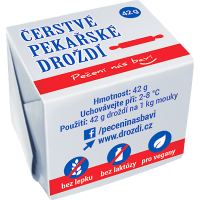 Droždí pekařské čerstvé 42g