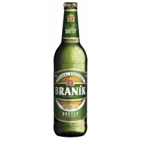 Braník 10, světlý výčepní, sklo 0,5l