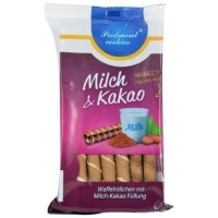 Piedmont Cookies trubičky s mléčnou a kakaovou ...