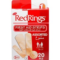 Náplast RedRings barevná 20 ks/1 balení