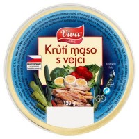 Viva Krůtí maso s vejci 120g