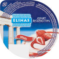 Elinas Jogurt řecký jahoda 150g