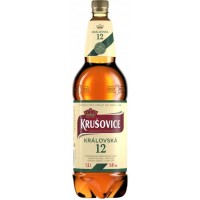 Krušovice 12, světlý ležák, PET 1,5l