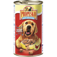 Propesko konzerva kousky light pro psy 1,24kg