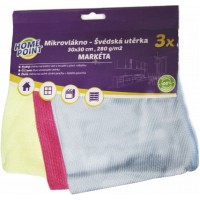 Mikrovlákno 30*30cm 3ks MARKÉTA