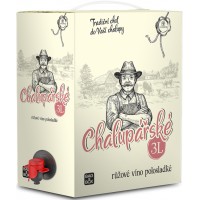 Chalupářské bib růžové polosladké 3L