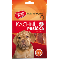 Česká cena Prsíčka kachní pro psy 75g