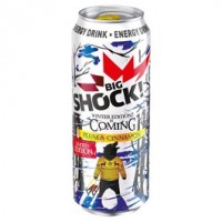 Big Shock! Plum cinnamon energetický nápoj 500ml