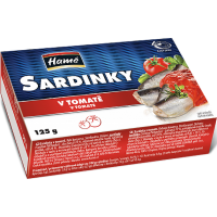 HAMÉ Sardinky Hamé v tomatě 125g