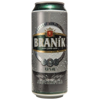 Braník Jedenáctka pivo ležák světlý 0,5l