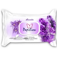 Papilion Vlhčené ubrousky  levandule 100 ks