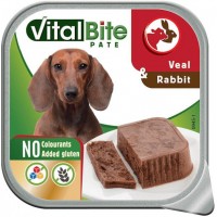 VitalBite vanička masové kousky+telecí+králík...