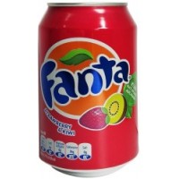 Fanta jahoda a kiwi 330ml