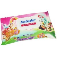 Freshmaker Vlhčené ubrousky dětské s klipem 72...