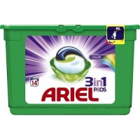 Ariel prací kapsle color 14ks