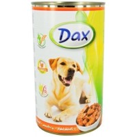 Dax konzerva pro psy drůbeží 1,24kg