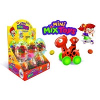 Aras vajíčka mini mix toys plastové +lentilky 1...