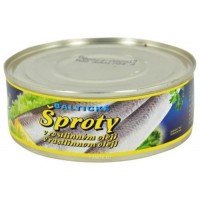 Giana šproty baltické v rostlinném oleji 240g