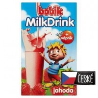 Bobík Milk drink Jahoda 250ml