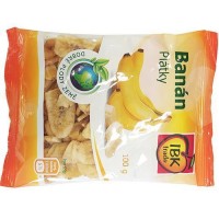 IBK banánové plátky 100g