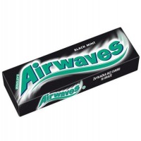 Airwaves dražé black mint 14g