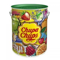 Chupa Chups lízátko fruit plechovka @150x12g