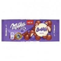 Milka mléčná čokoláda bubbly white 100g