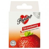 Pepino Kondom Aroma Jahoda 3ks